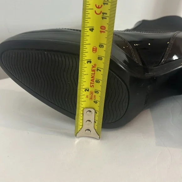 Hogan Patent Leather Heel Ankle Boots - Picture 17 of 17